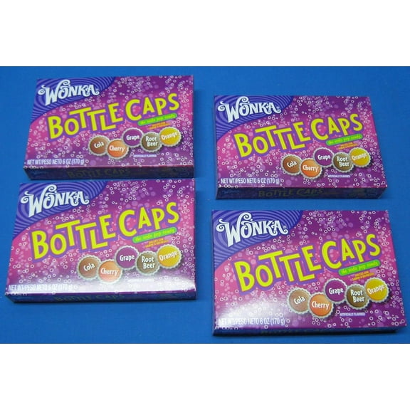 Wonka Bottle Candy Theater Box Size 4 Boxes