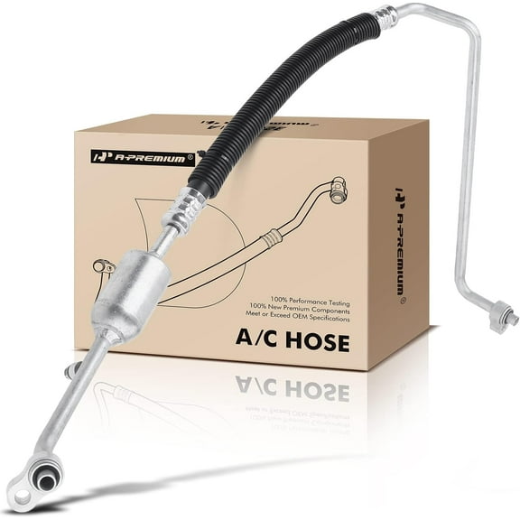 A-Premium A/C Discharge Line Hose Compatible with Cadillac Escalade ESV EXT Chevrolet Silverado 1500 Tahoe GMC Sierra 1500 Yukon XL 1500 2500 Fits select: 2011 ,2013 CHEVROLET SILVERADO K1500 LT