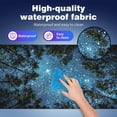 thumbnail image 4 of Large Extended Gaming Mouse Pad 31.5" x 11.8" - Non-Slip Starry Night Forest Desk Mat, Waterproof Keyboard Mousepad with Stitched Edges for Home Office & Gamer Setup., 4 of 7