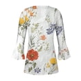 thumbnail image 4 of My Orders Cute Summer Tops for Women, Womens T Shirts Casual Women Slim Fit Basic Tees Skinny Crop Women Fashion Tops Going Out Short Sleeve Button Up Shirts for Women Print, 4 of 5