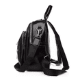thumbnail image 5 of Mochila De Cuero Suave Y Simple De Moda negro, 5 of 5