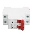 thumbnail image 3 of Disyuntor 2P Disyuntor pequeño 6000A Capacidad de ruptura Montaje en riel DIN Mini disyuntor para aislamiento de control de protección de circuito DC500V 32A, 3 of 8