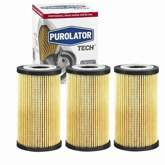 3 pc Purolator TECH TL35610 Engine Oil Filters for 041-8192 26320-3C100 26330-3C100 27061 37061 57061 61857061 7061 84061 AL9999 ALO-8148 ALO26 CF5610 CF615 CH9999 COC9999 FP9999 G7061 GL35610 LF615