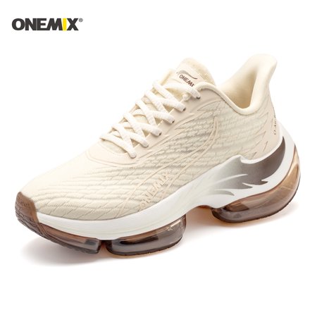 

ONEMIX Men s Air Cushion Sneakers Lightweight Trainers Athletic Gymnastics Running Shoes Fashion Sneakers
