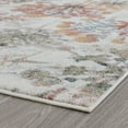 thumbnail image 5 of Transitional 5x7 Area Rug (5'3'' x 7'3'') Floral Cream Living Room Easy to Clean, 5 of 7