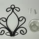 thumbnail image 5 of 2 Unids Portavelas en apariencia Curva para Adornos , Salón, Hotel, candeliere Colgante de Hierro, Artístico, 5 of 9