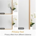 thumbnail image 6 of rabbitgoo Window Privacy Film Frosted Film No Glue Anti-UV Window Sticker White Frosted Window Cling Non-Adhesive for Privacy Office Home, 23.6 x 78.7 inches, 6 of 8