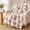 Pink Rose-50"x60", variant on Flreversible Throw Blanket For Couch-coco Flannel Soft Bed Blankets