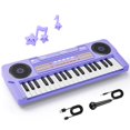 thumbnail image 1 of Teclado de Piano para Niños MusicForset Mejorado 37 Teclas con Micrófono Morado, 1 of 7