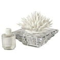 thumbnail image 1 of Debora Carlucci Italian Decorative Crystal Diffuser with Porcelain Coral Top Aria Mediterranea Scent Included, White, 1 of 2