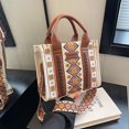thumbnail image 4 of CSStudio Aztec Tote Bag for Women Boho Shoulder Purses and Handbags, 4 of 11