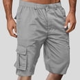 thumbnail image 2 of LIUJUNSHOP Workwear Cargo Pants for Men Men's Slim Fit Cargo Pants Lightweight Comfortable Outdoor Hiking Work Trousers Casual Daily Wear, 2 of 5
