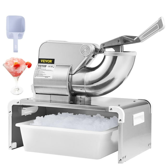 Máquina de conos de nieve VEVOR 110V Commercial 300W 661LB/H