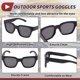 thumbnail image 5 of 1 juego de gafas de motocicleta anti-reflejo Tri-Acetato de celulosa PC UV400 gafas de sol para deportes al aire libre motocross bicicleta de tierra ATV lente negra marco negro, 5 of 6