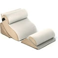 thumbnail image 1 of Avana Lit Orthopédique de Soutien Confort, Ensemble de 5 Pcs, Nuage/camel, 1 of 2