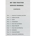 thumbnail image 2 of Massey Ferguson 1085 Tractor Service Repair Shop Manual Technical Workshop Mf, 2 of 8