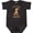 Black Leopard, variant on Inktastic Nuts About Daddy Boys or Girls Baby Bodysuit