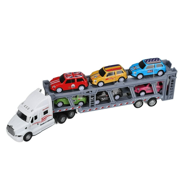 Transport Transporteur de voitures camion Véhicules jouets éducatifs  Voiture cadeau pour enfants