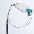 thumbnail image 2 of Cat Wand Suction Cup - Faux Feather Long Kitten Teaser Wand Pet Interactive Toy, 2 of 3