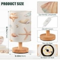 thumbnail image 2 of Yayeee Table Lamp for Bedroom Nightstand LED Portable Bedside Warm Light, Gray Seashell, 2 of 7