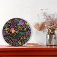thumbnail image 6 of GZHJMY Mardi Gras Wall Clock, Silent Non Ticking Battery Operated Round PVC Clock for Kitchen Office School Home Decorative, 6 of 7
