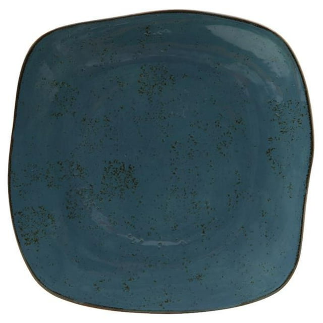 Tuxton GGE-502 11 Po Géode Azur Plaque Carrée&44; Bleu
