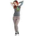 thumbnail image 4 of DC Bombshells Womens Poison Ivy Badge Heather T-Shirt, 4 of 5