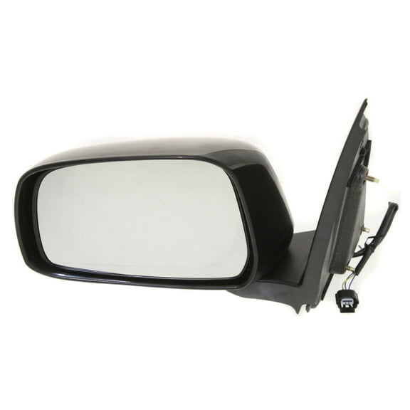 For Nissan Pathfinder 2005-2011 Door Mirror Driver Side | Power Glass | Smooth Black | SE Model | Replacement For NI1320168 | 615343183398, 96302EA18E