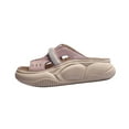 thumbnail image 3 of Women Platform Slide Sandals Anti Slip Comfort Fashion Pool Open Toe Sandals 38, 3 of 8