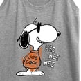 thumbnail image 3 of Peanuts - Joe Cool Hee Hee Hee - Women's Racerback Tank Top, 3 of 6