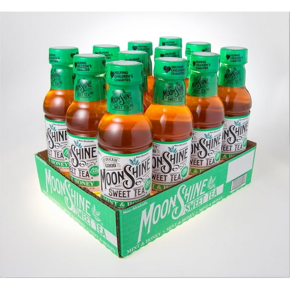 Moonshine Mint & Honey Sweet Tea, 12pk 16oz