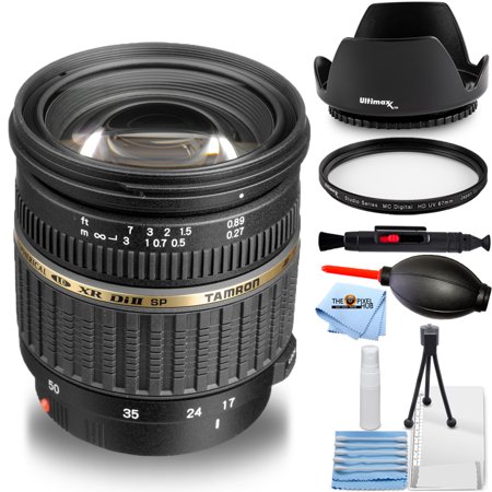 Tamron Zoom Super Wide Angle SP AF 17-50mm f/2.8 XR Di II LD Aspherical [IF] Autofocus Lens for Sony Alpha & Minolta Digital Cameras Kit