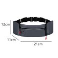 thumbnail image 2 of Ceinture de Course Sac Banane, Sac de Taille pour Course Jogging Gym Entraînement Physique Cyclisme Randonnée Entraînement, 2 of 5