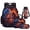 Galaxy Wolves, variant on Yspwyqan Kids Backpack Set for Boys and Girls, 4-Piece Backpack Set with Lunch Bag Pencil Case Water Bottle Bag, 17 Inch Large Capacity Lightweight Jungle Elephant Back to School Supplies