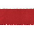 thumbnail image 2 of 2.25" Red/White Moonstitch Grosgrain Ribbon 5 Yard, 2 of 2