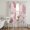 Pink, variant on Pink Grey Geometric Sheer Curtains 96 Inch Length 2 Panels Set, Modern Abstract Minimalist Artwork Voile Window Treatment Semi Sheer Long Curtains Drapes for Bedroom/Living Room/Kitchen 52"x96"x2