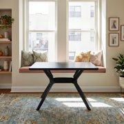 Verso Rectangular Dining Table (48in / 1220mm), Black