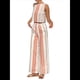 thumbnail image 2 of Conjunto de Dos Piezas de Verano Y2K con Estampado Floral Bohemio para Mujer: Camiseta Sin Mangas y Pantalones Anchos. Naranja Rojo M, 2 of 10