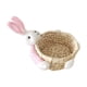 thumbnail image 4 of Cesta de Pascua con forma de conejo, cesta de regalo para dulces, contenedor para refrigerios, bonita cesta para huevos de Pascua. Medio, 4 of 9