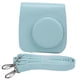 thumbnail image 3 of Jadeshay Funda de Cuero PU para cámara Funda Protectora de Cuero PU para Mini cámara con Correa Ajustable para el Hombro para cámara Instax Mini 7+(Claro Azul), 3 of 5