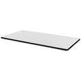 thumbnail image 5 of 42" x 24" Rectangle Laminate Table Top- Ash Grey/ White, 5 of 15