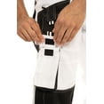 thumbnail image 6 of JuicyTrendz Men's Heavy Duty Painter Pants – Utility Painting Workwear Trousers for Construction with Multiple Pockets White W32 x 32L, 6 of 7