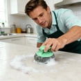 thumbnail image 5 of Gift Giving Clearance! Stainless Steel Scrubber, Steel Wool Scrubber, Dish Scrubber, Pot Scrubber, Pan Scrubber, Sink Cleaning Scrubber, for Pots, Pans, Sinks, Kitchen Cleaning (Green, 8 cm), 5 of 7