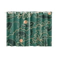 thumbnail image 3 of MKHERT Cute Cat Window Curtains Kitchen Curtain Room Bedroom Drapes Curtains 26x39 inch, 2 Piece, 3 of 3