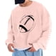 thumbnail image 1 of Sudadera sin capucha para hombre, cuello redondo, sudadera deportiva con estampado de fútbol, jersey de manga larga, blusa de poliéster para hombre, 1 of 4