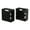Black-2PCS, variant on For -Mounted Box Single for Attress Box Ethernet Backbox for Faceplates