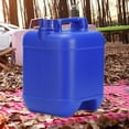 thumbnail image 3 of Envase plástico de la leche del HDPE 5L con de los envases del portador de de 45 mm para Azul Cola Contenedor de bebidas de campamento, 3 of 8