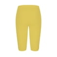 thumbnail image 5 of Dressy Casual Capri Pants for Women - Trendy Lightweight Stretchy Knee Length Ladies Clothing, 5 of 5