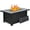 Weaving shape, variant on Historyli 52 Inch 50000 BTU Outdoor Propane Fire Pit Table,2-in-1 Rectangular Gas Firepit with Rain Cover & Double Door Storage,Patio Fire Table for Backyard,Garden,Classic