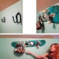 thumbnail image 3 of Pmsanzay Skateboard 2- Shelf Wall Mount Hanger Rack, 3 of 8